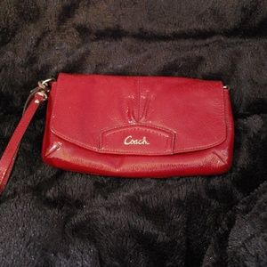 Coach clutch/wristlet